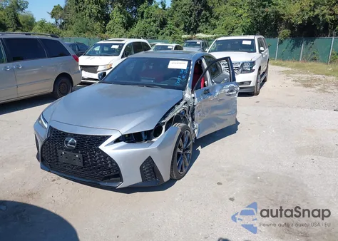 2023 Lexus Is 350 F Sport from USA, damaged, VIN JTHGZ1E2XP5029988